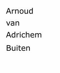 Buiten - Arnoud van Adrichem